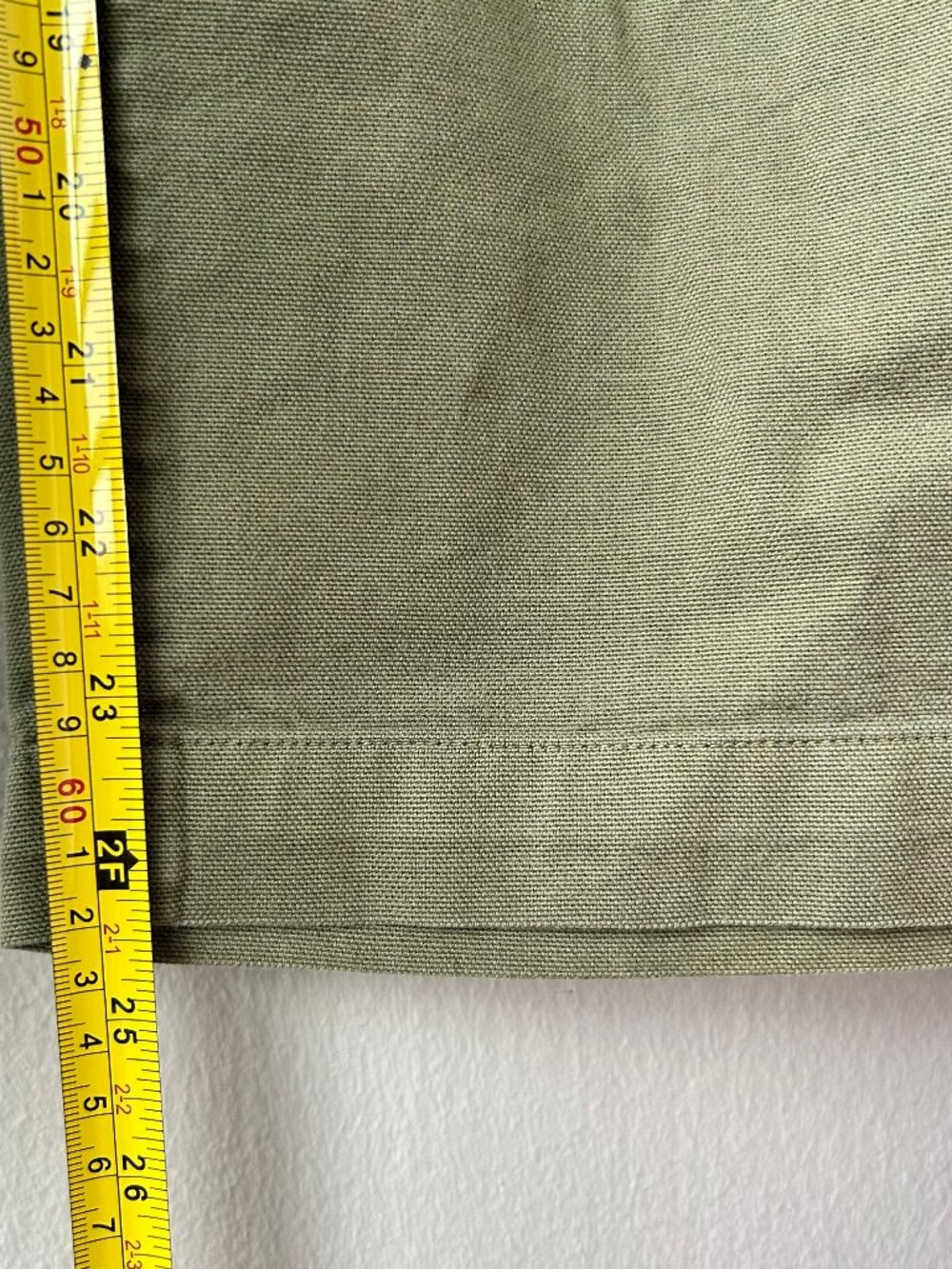 The Great Eyelet Gunny Sack Paperbag Waist Pants Sage Green Women's Size 2/Small - Picture 11 of 12